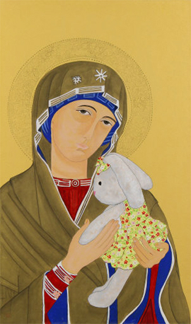 [배우화가 김현정의 그림토크] 그림으로 표현한 성화 그 자체가 기도 ...