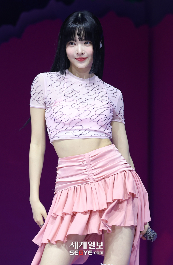 포토] 르세라핌 홍은채 '상큼 발랄' | 세계일보