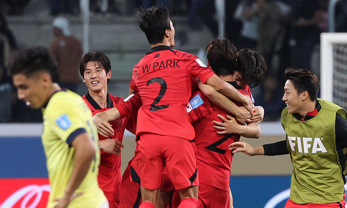 ‘김은중호’ U-20 월드컵 8강 진출 성공