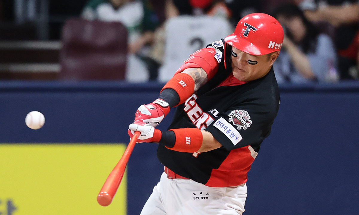41세 'KBO 최초 1700타점'… 최형우 시간은 거꾸로 간다 | 세계일보