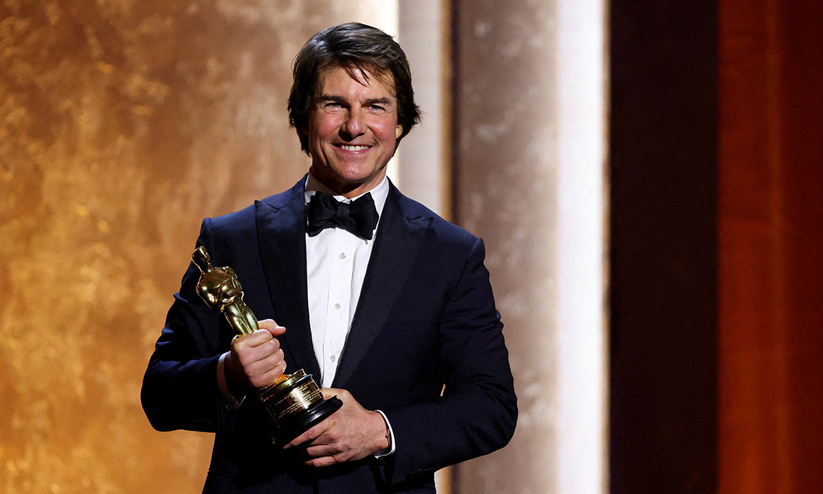 오스카 품은 톰 크루즈… “영화는 곧 나 자신”