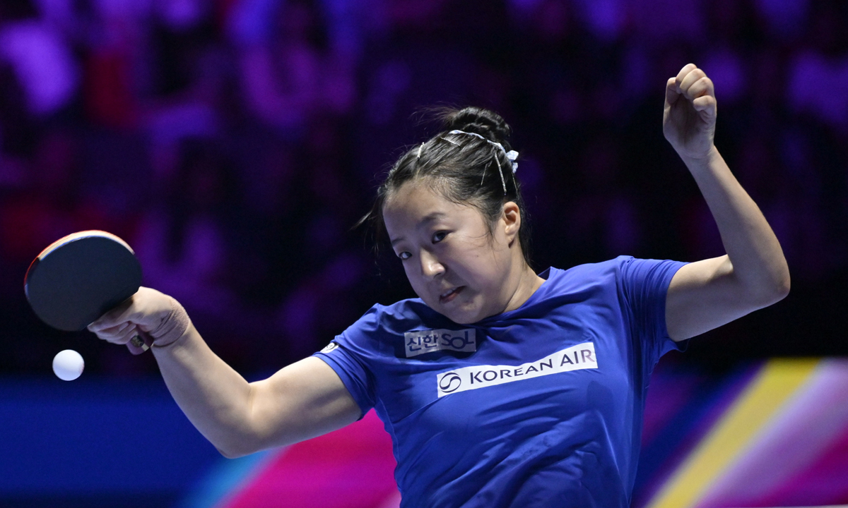탁구 신유빈, 월드컵서 세계 3위 천싱퉁에 설욕하고 첫 4강행