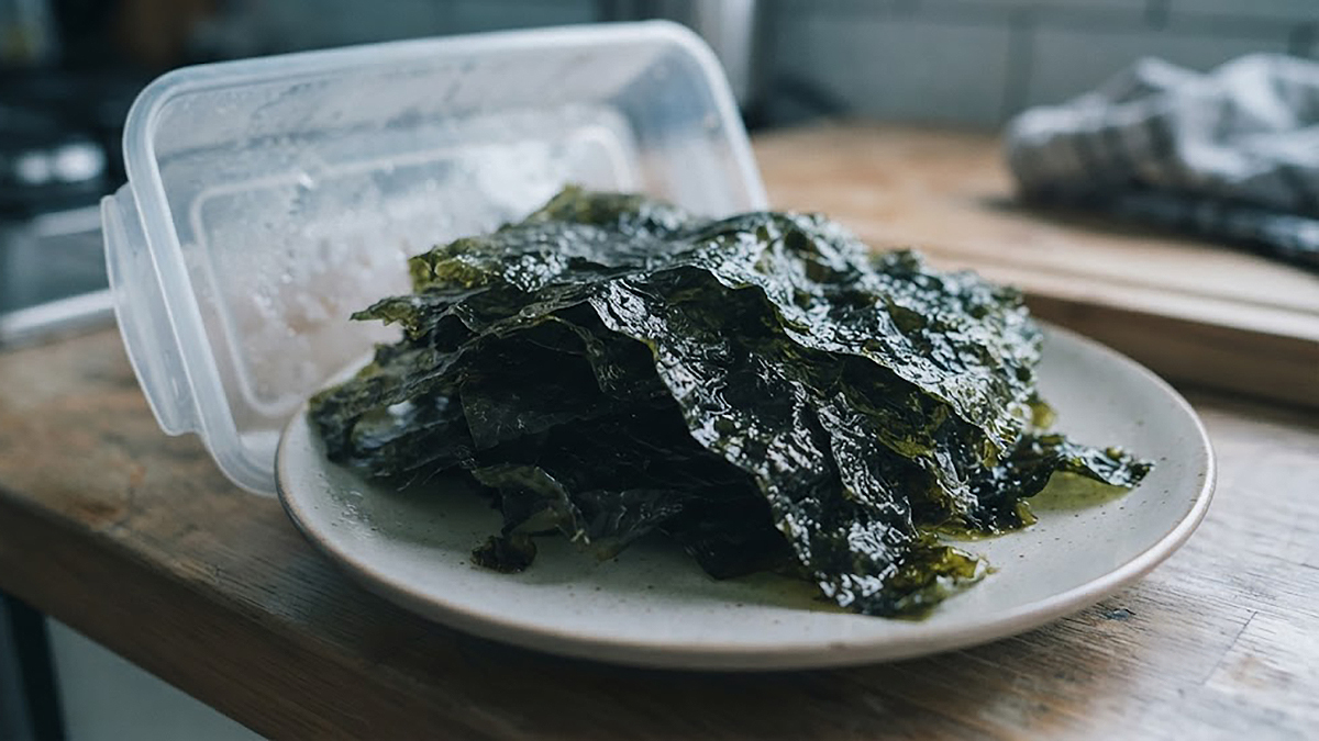 버리려다 멈칫…눅눅해진 김, 전자레인지에 딱 30초만 넣었더니 벌어진 일
