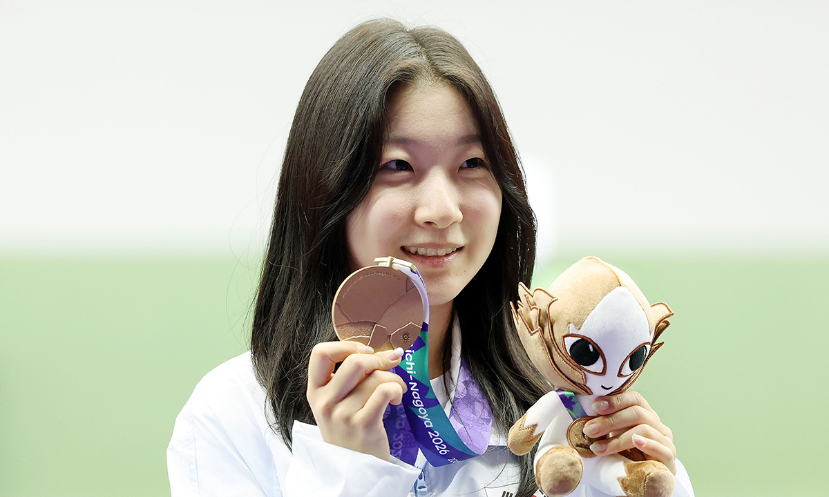 ‘천재사수’ 반효진, 생일날 銅 과녁 명중 [2026 아이치 나고야 아시안게임]