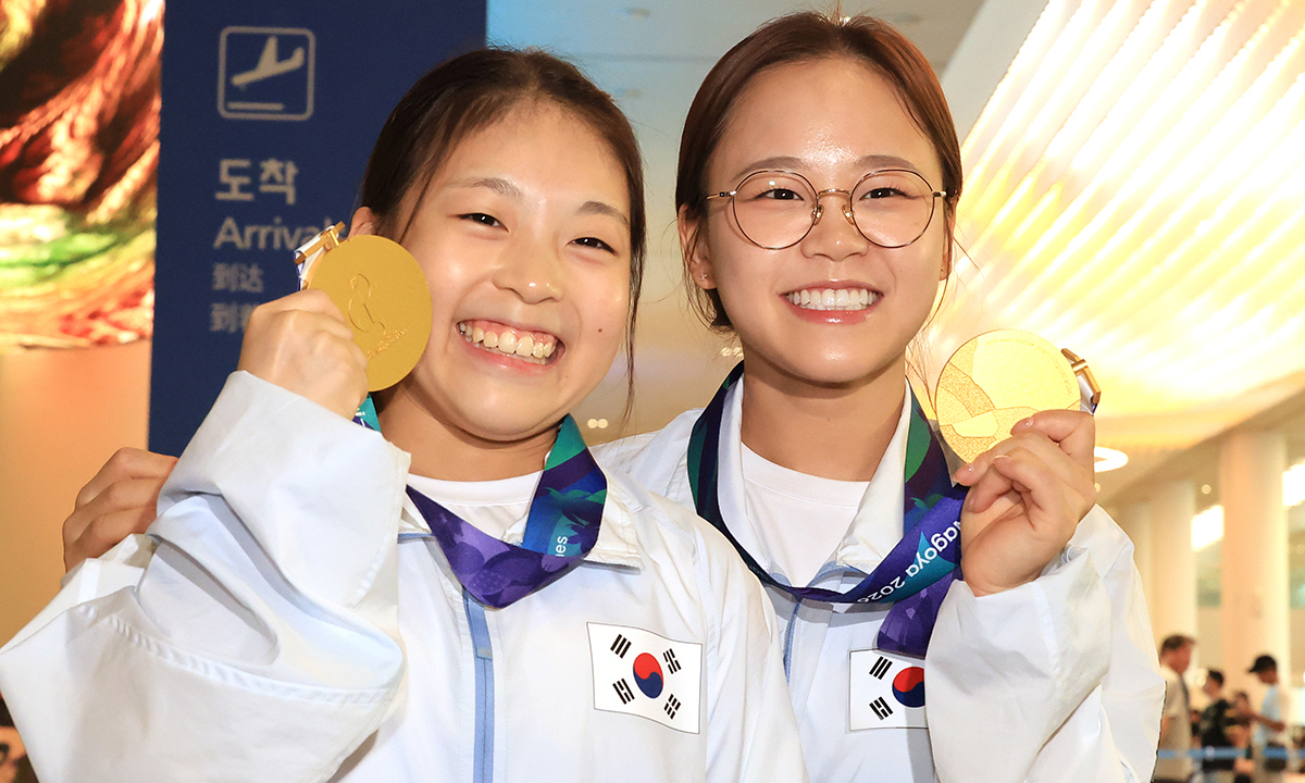 황서현, 40년만에 평균대 金… “룸메 서정언니 기운 받아” [2026 아이치 나고야 아시안게임]