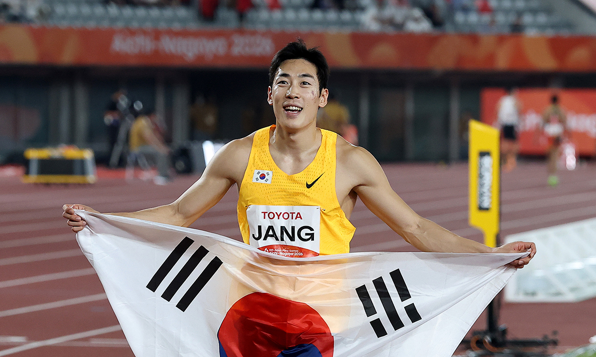 장민호, 亞패러게임 육상 男 100m 金